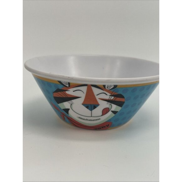 Frosted Flakes Tony the Tiger Kellogg’s Plastic Cereal Bowl Retro Image - 2014 - Picture 2 of 13